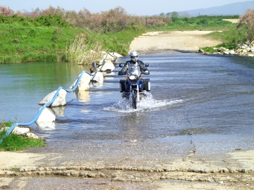 Flussdurchfahrt