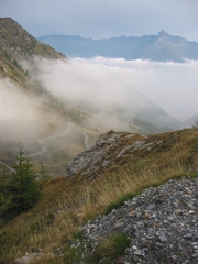 Auffahrt zum Colle Finestre