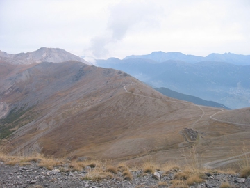 Blick auf die Piste