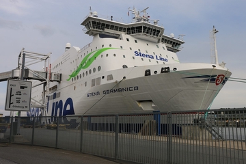 Unsere Fähre nach Göteborg