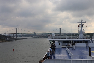 Einfahrt nach Göteborg