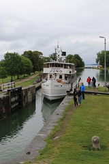 Göta Kanal, Schleuse bei Berg