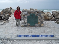 Cap Agulhas. südlichster Punkt Afrikas