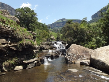 Wandern zu den Cascades